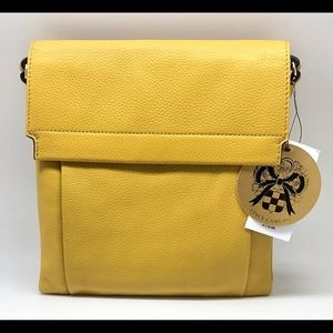 VINCE CAMUTO VV MIN LCB COLOR DANDELION. CROSSBODY